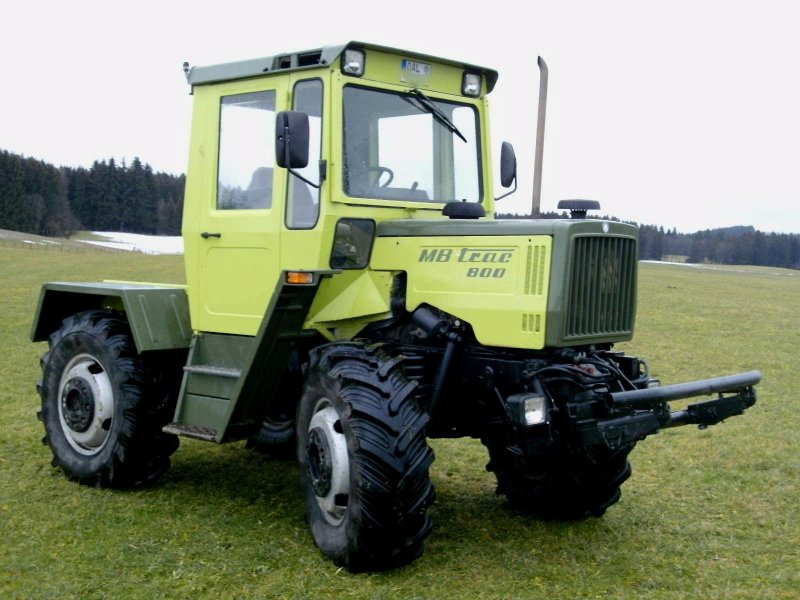 Used mercedes tractor #6