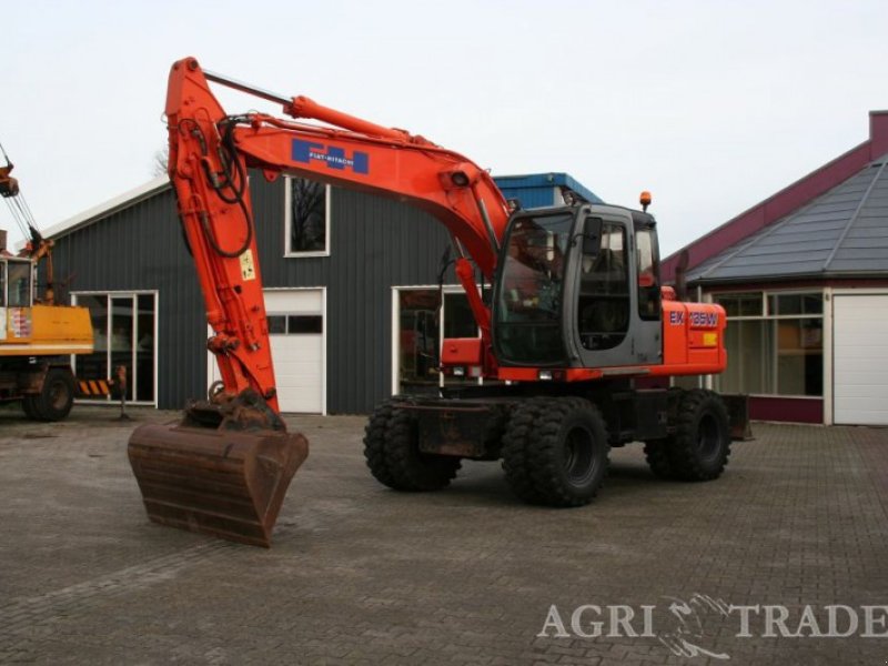 Sonstige Hitachi Ex W Mob Kraan Monogiek Mobilbagger