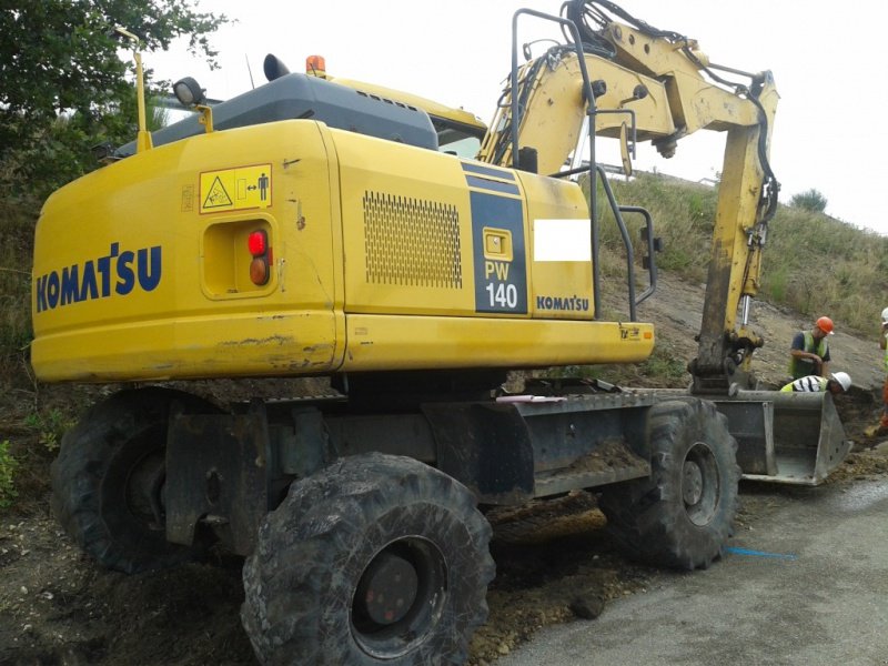 Komatsu Pw140 7 Bagger