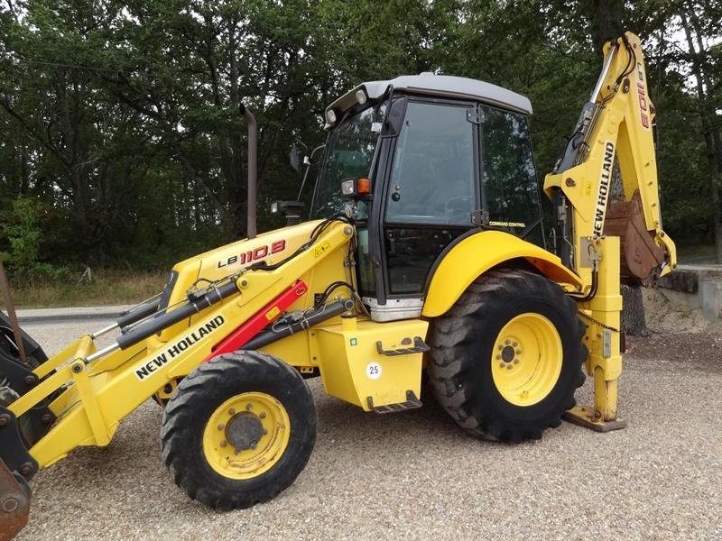 New Holland LB 110 B Backhoe Loader - Technikboerse.com