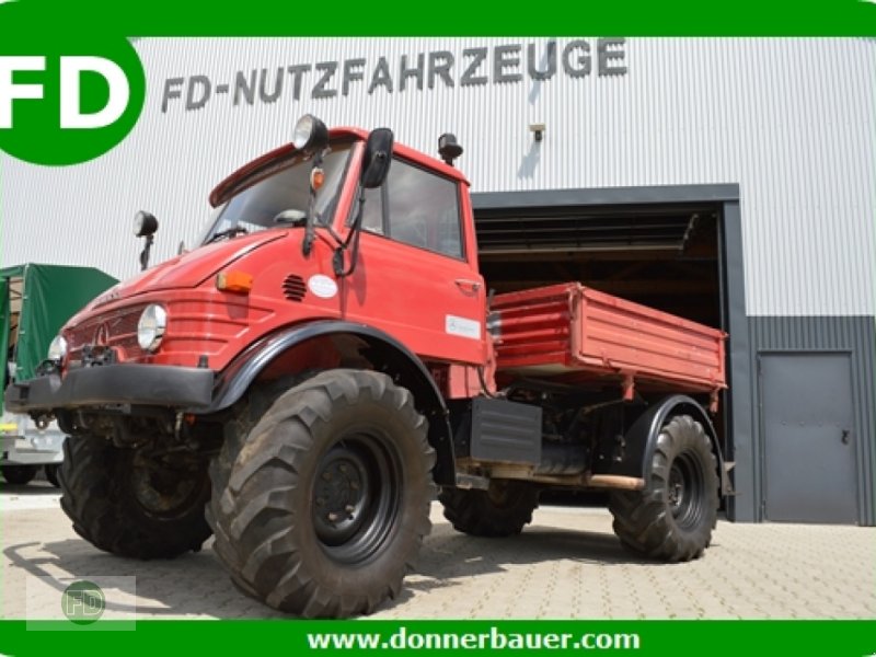 Mercedes Benz Unimog Mit Kipper Zapfwelle Seilwinde Uvm