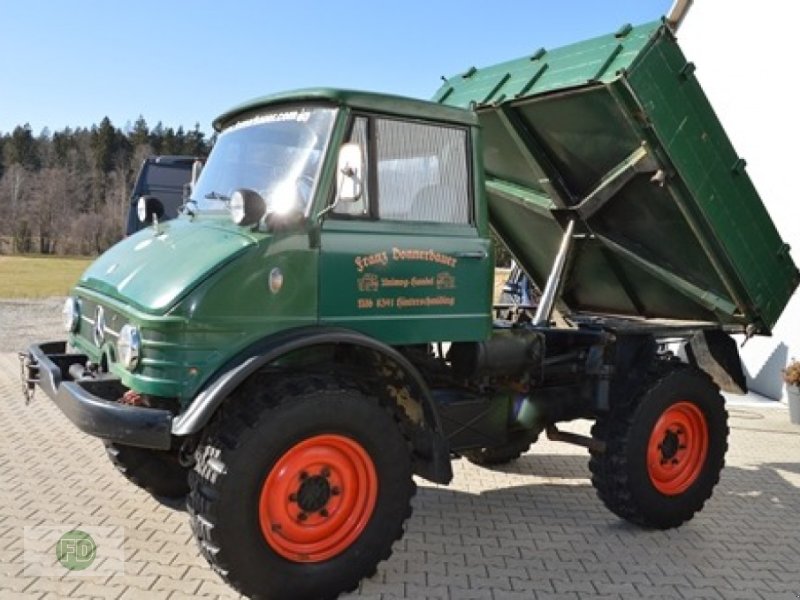 Mercedes Benz Unimog 406 Grünlandtraktor technikboerse