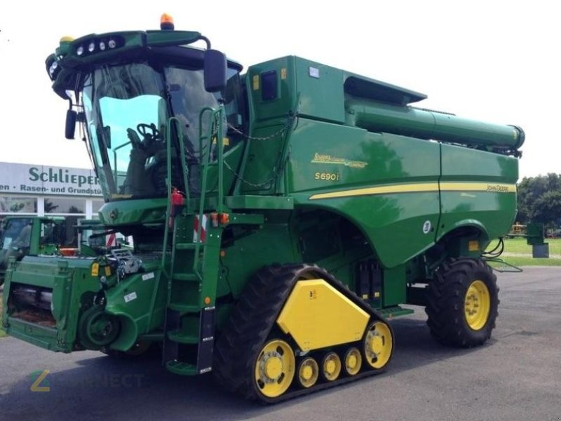 John Deere S 690i Mähdrescher technikboerse