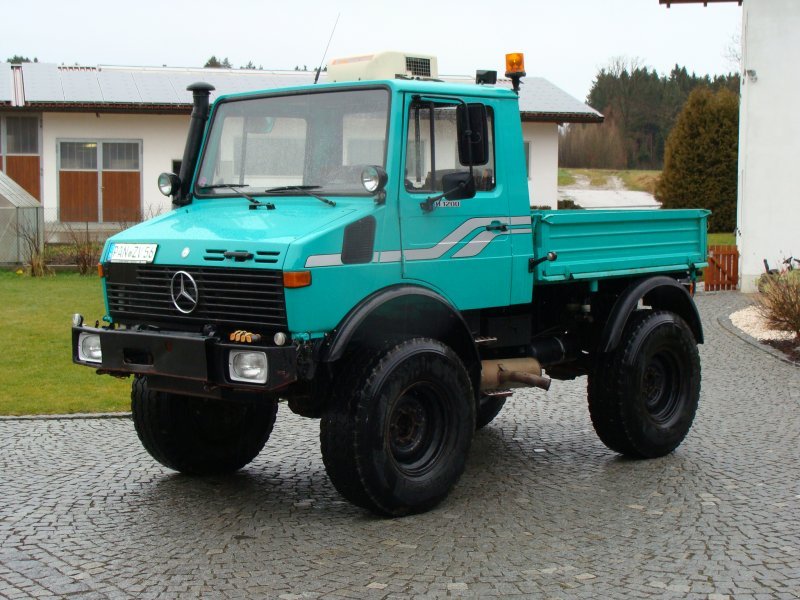 Mercedes Benz Unimog 1200 Agrar Mit Feldspritze Unimog