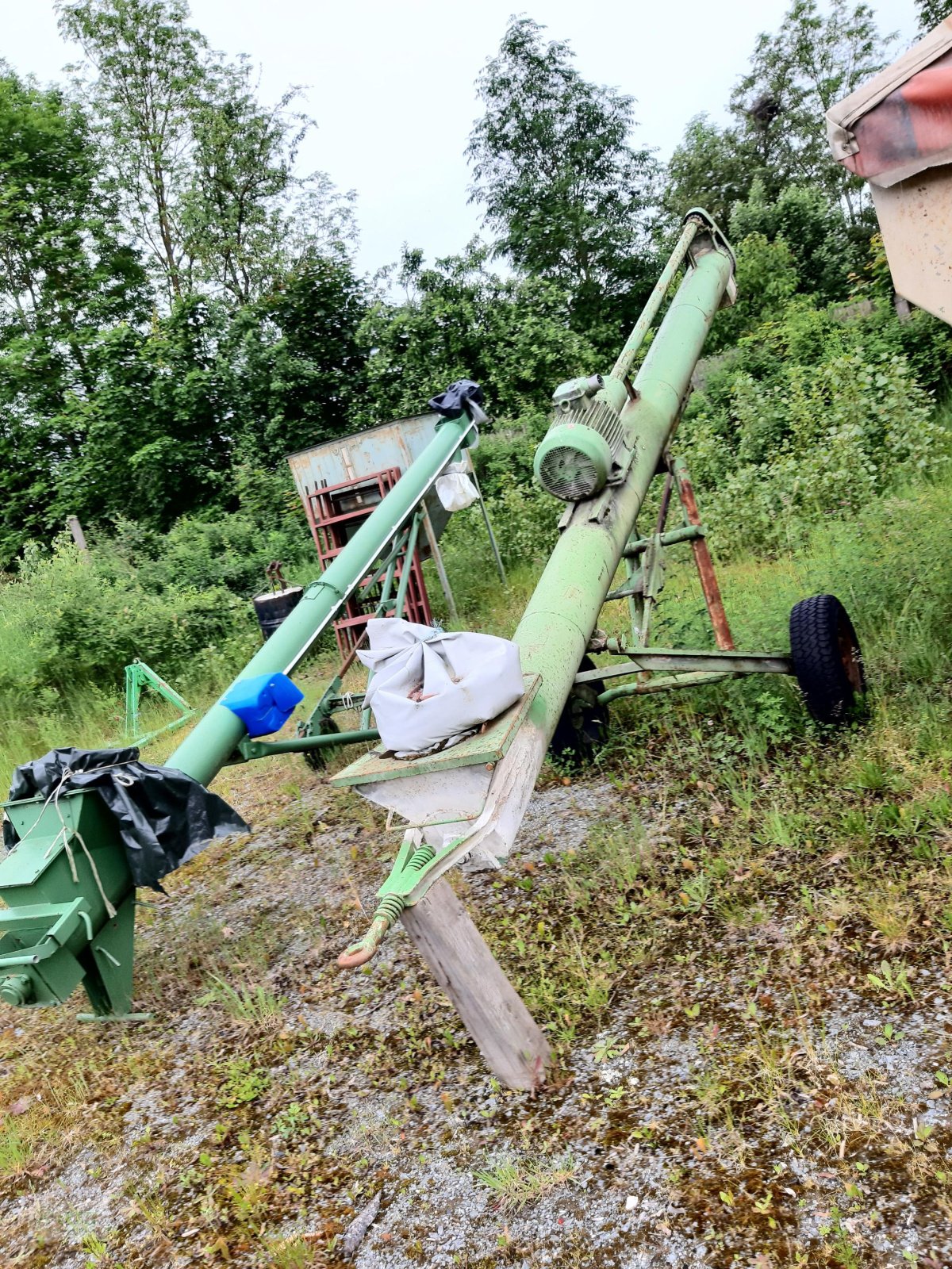 Überladeschnecke del tipo nicht bekannt Kalkschnecke, Gebrauchtmaschine en Erbendorf (Imagen 1)