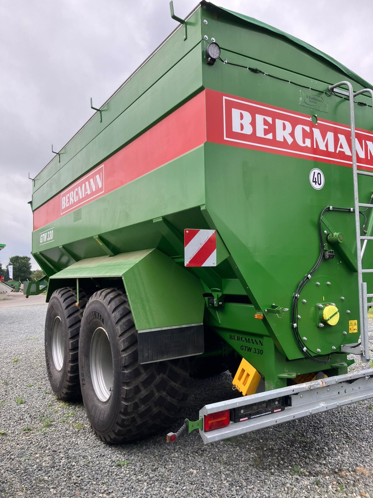 Überladewagen a típus Bergmann Überladewagen GTW330, Gebrauchtmaschine ekkor: Lohe-Rickelshof (Kép 5)