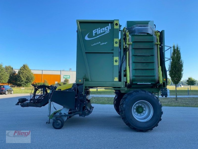 Überladewagen Türe ait Fliegl Überladewagen Büffel Einachs, Gebrauchtmaschine içinde Mühldorf (resim 2)