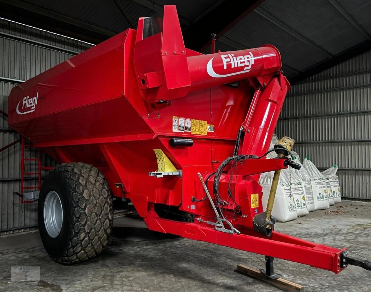 Überladewagen of the type Fliegl ULW 25, Gebrauchtmaschine in Pragsdorf (Picture 1)