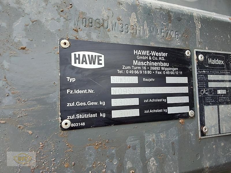 Überladewagen от тип Hawe SUW 5000, Gebrauchtmaschine в Mühlhausen-Görmar (Снимка 7)