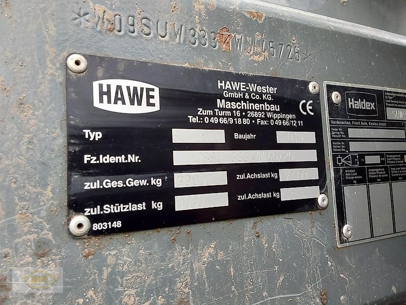 Überladewagen от тип Hawe SUW 5000, Gebrauchtmaschine в Mühlhausen-Görmar (Снимка 7)