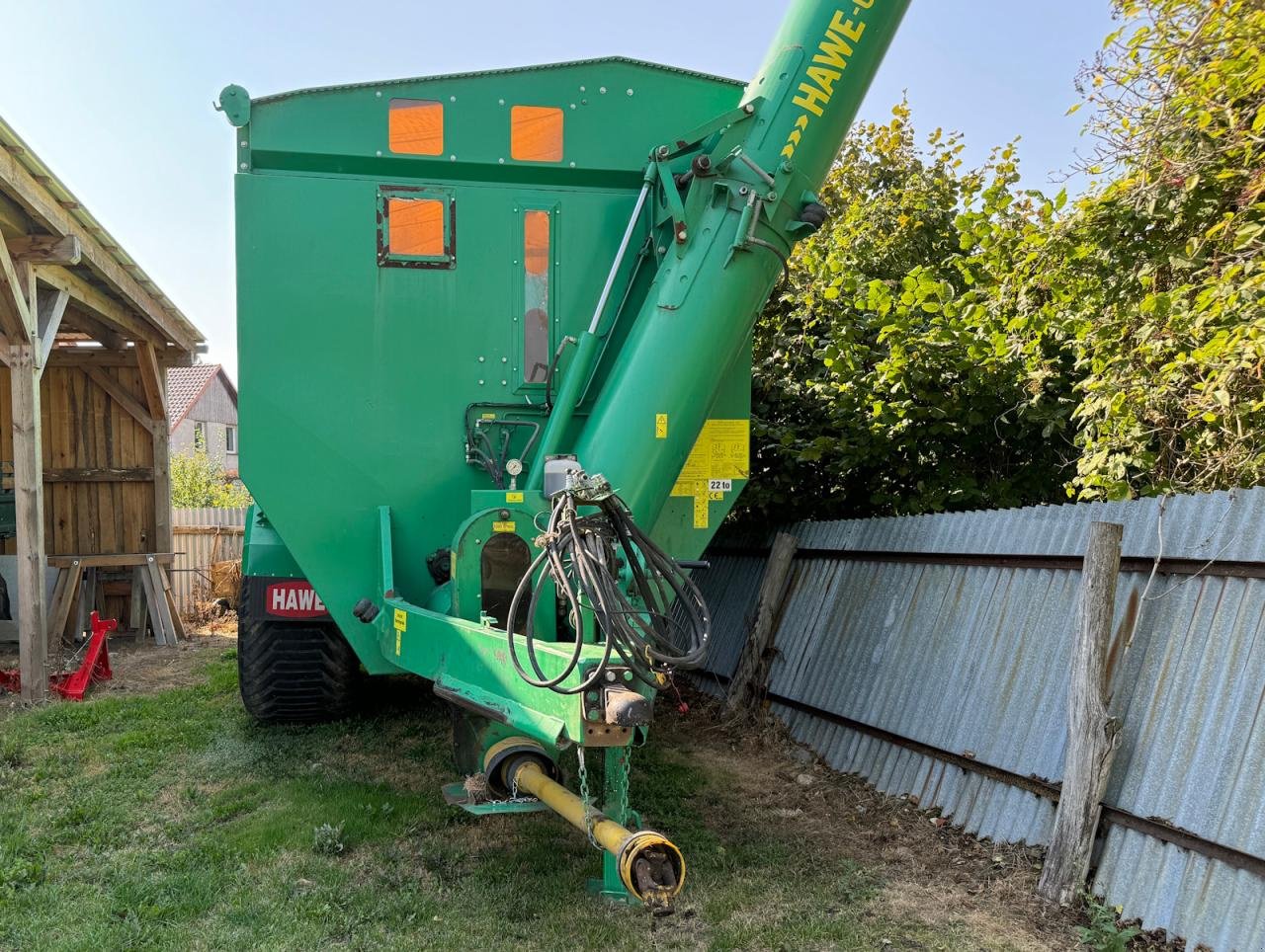 Überladewagen des Typs Hawe ULW 2500 T, Gebrauchtmaschine in Könnern (Bild 2)