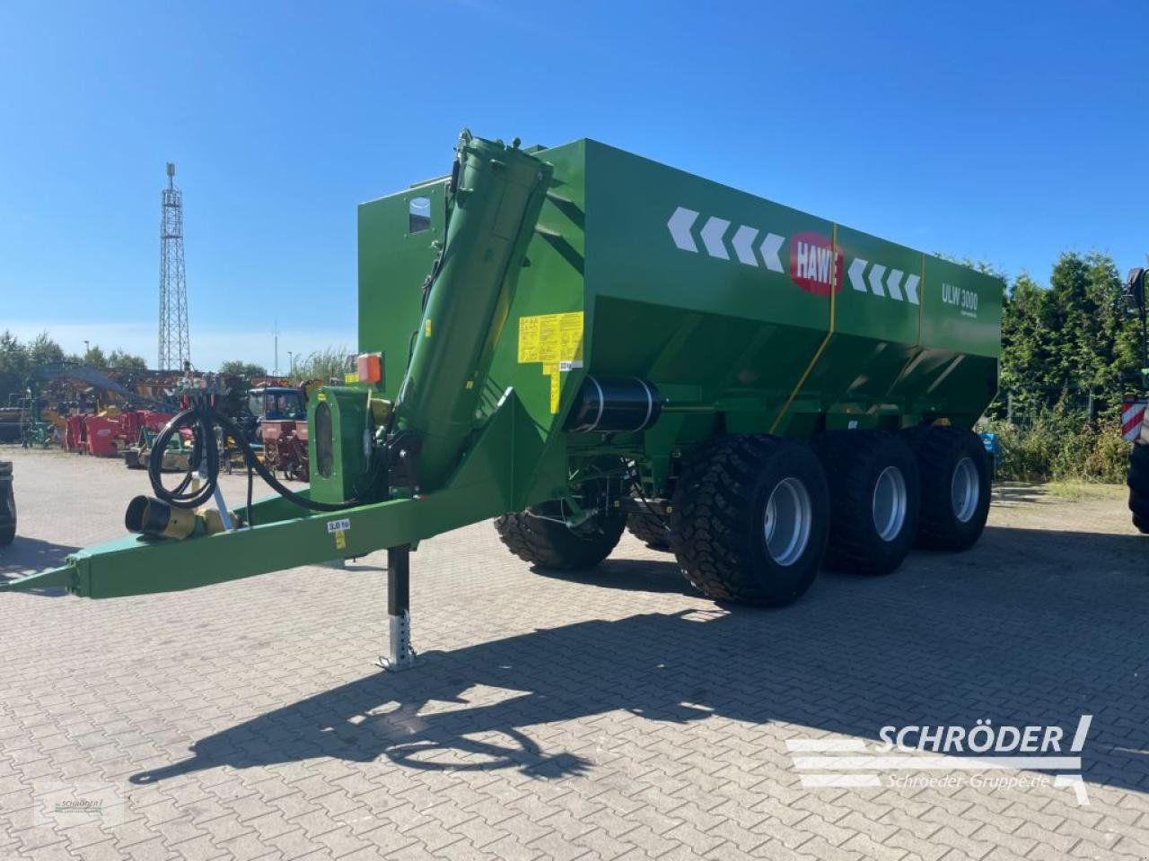 Überladewagen van het type Hawe ULW 3000 T, Neumaschine in Wildeshausen (Foto 4)