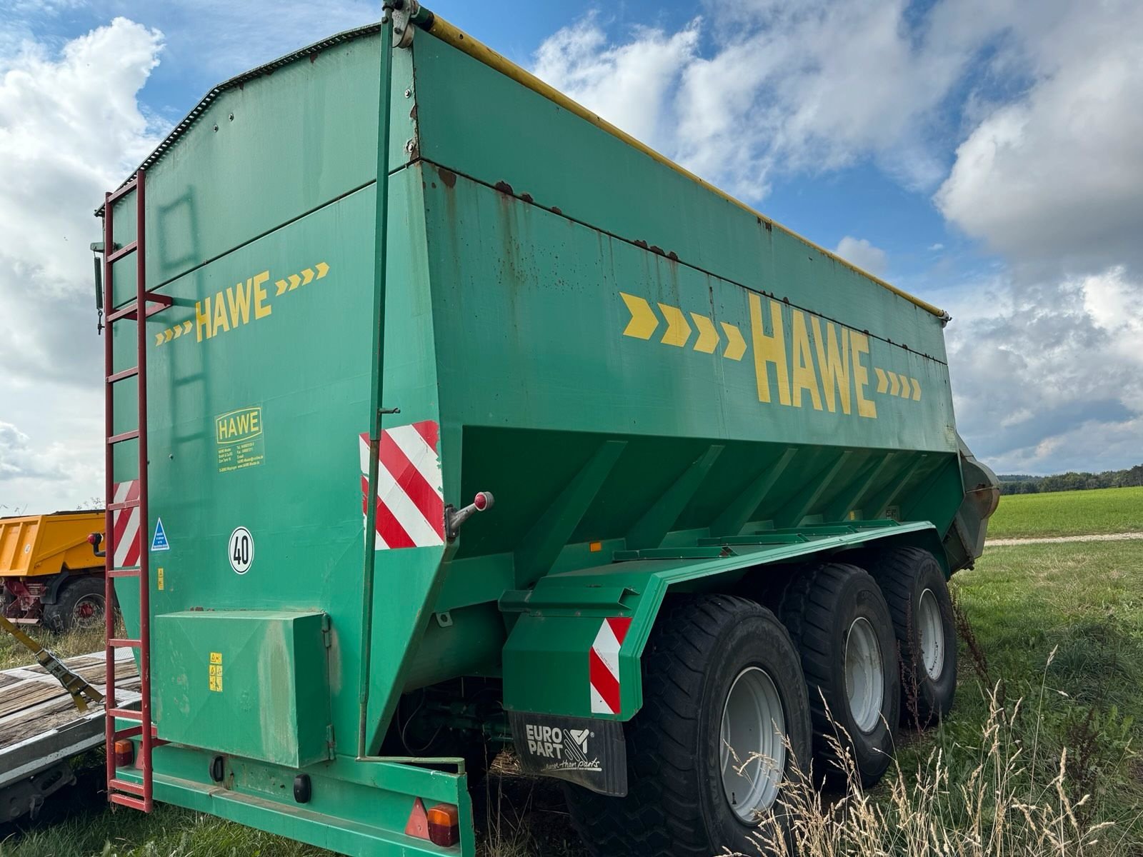 Überladewagen van het type Hawe ULW 3000 T, Gebrauchtmaschine in Leibertingen (Foto 1)