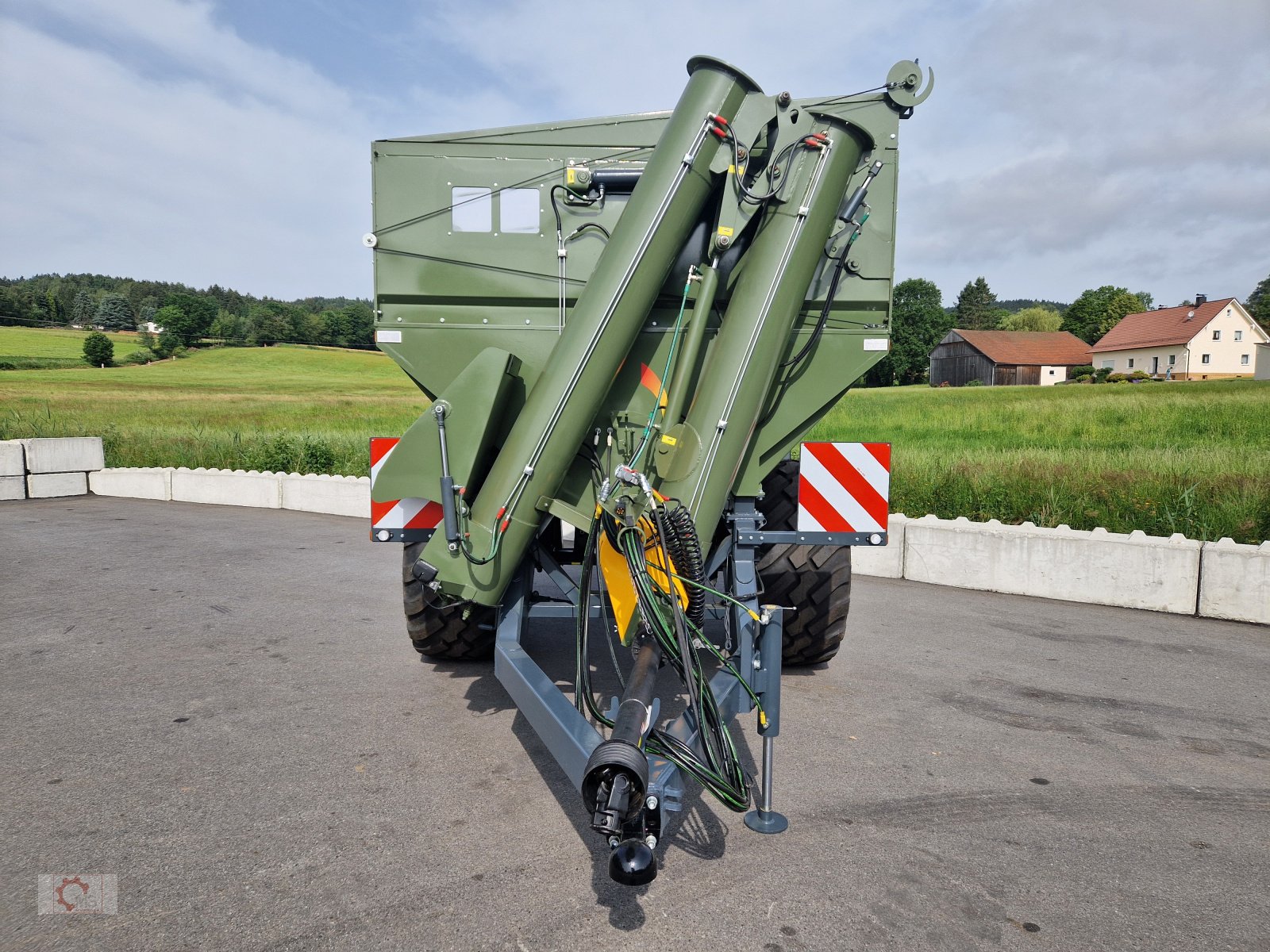 Überladewagen типа Kobzarenko PBN-9 9m³ Volumen Druckluft, Neumaschine в Tiefenbach (Фотография 7)