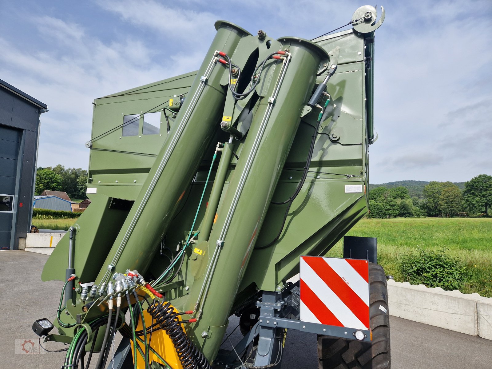 Überladewagen tipa Kobzarenko PBN-9 9m³ Volumen Druckluft, Neumaschine u Tiefenbach (Slika 8)