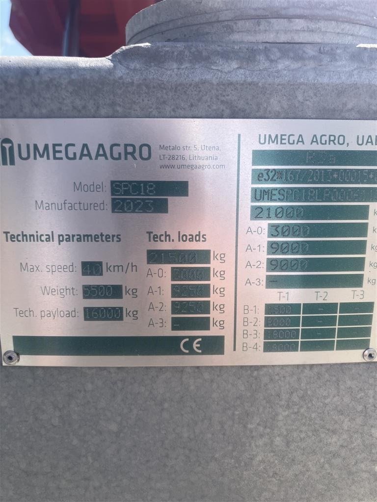 Überladewagen typu Sonstige Spc18, Gebrauchtmaschine w Glamsbjerg (Zdjęcie 6)