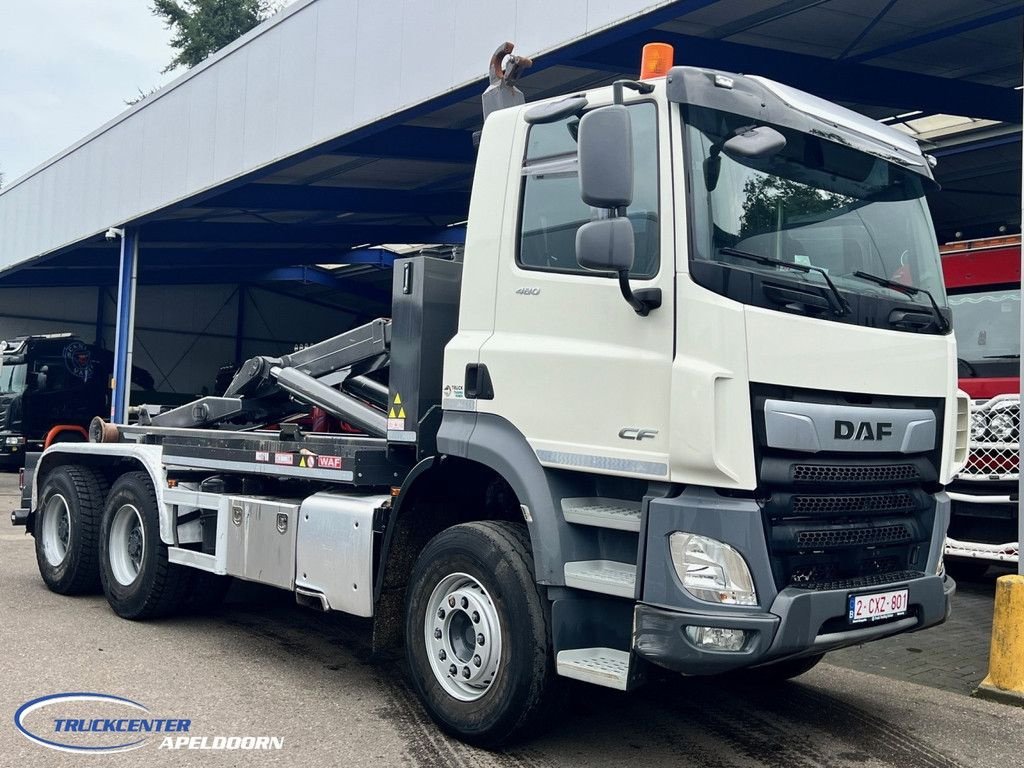 Abrollcontainer del tipo DAF CF 480 28.470 km, 6x4 Bladgeveerd, Gebrauchtmaschine In Apeldoorn (Immagine 1)