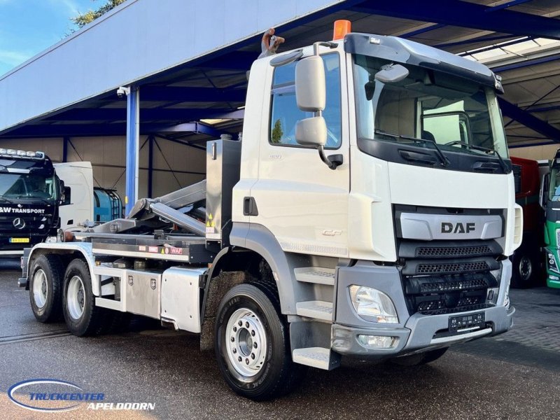 Abrollcontainer a típus DAF CF 480 28.470 km, 6x4 Bladgeveerd, Gebrauchtmaschine ekkor: Apeldoorn (Kép 1)