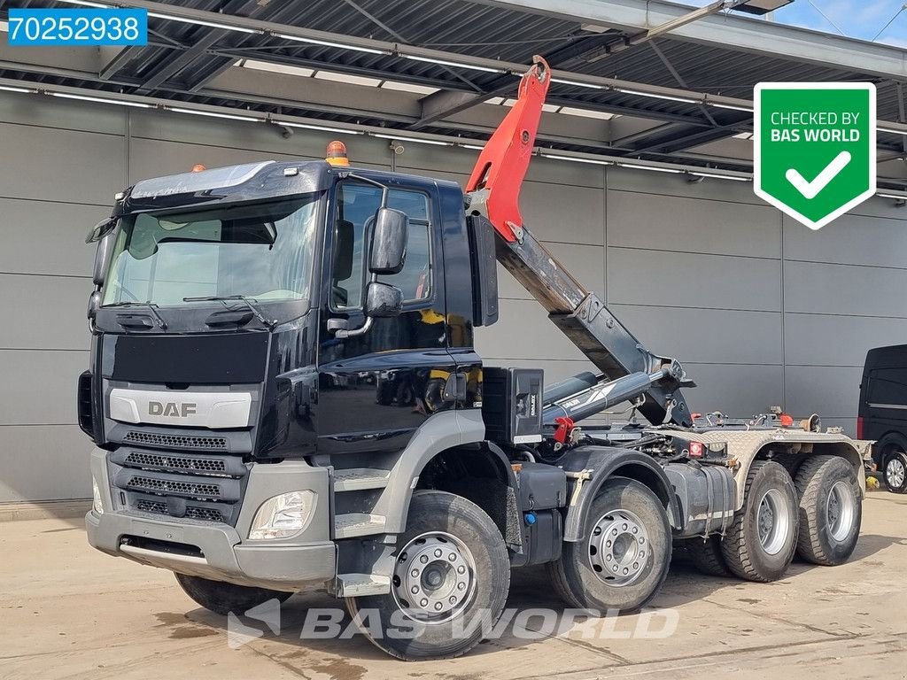 Abrollcontainer tipa DAF CF 480 8X4 17tons Dalby Big-Axle Steelsuspension Navi Euro 6, Gebrauchtmaschine u Veghel (Slika 1)