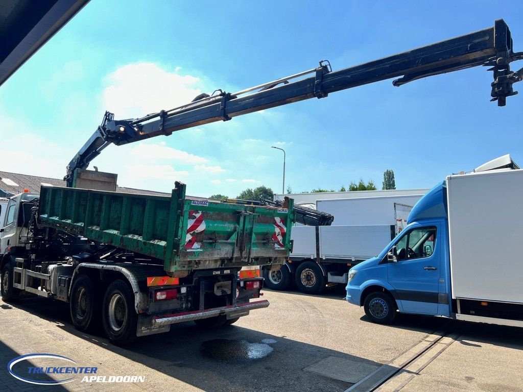 Abrollcontainer del tipo DAF CF 85.410 ATE, Hiab 166, 6x4 Steel spring, Gebrauchtmaschine en Apeldoorn (Imagen 4)