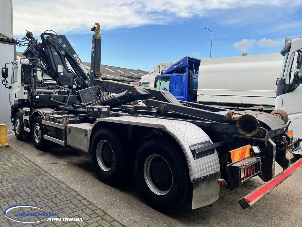 Abrollcontainer van het type DAF CF 85.460 ATE, 8x4 Steel springs, Hiab 244, Gebrauchtmaschine in Apeldoorn (Foto 4)