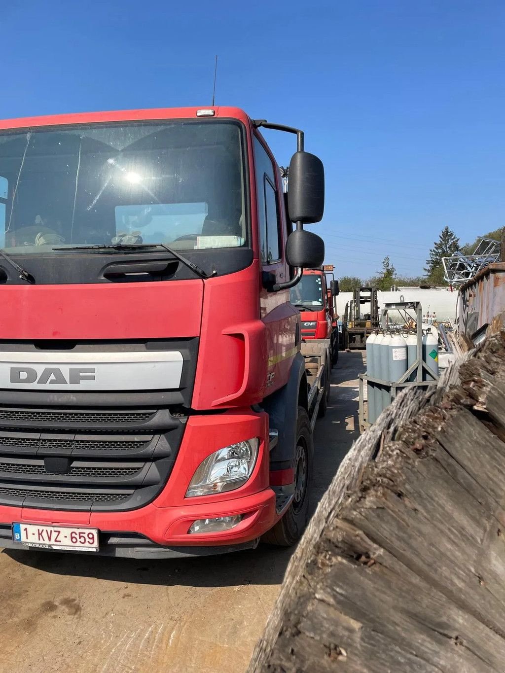 Abrollcontainer du type DAF CF, Gebrauchtmaschine en Wevelgem (Photo 2)