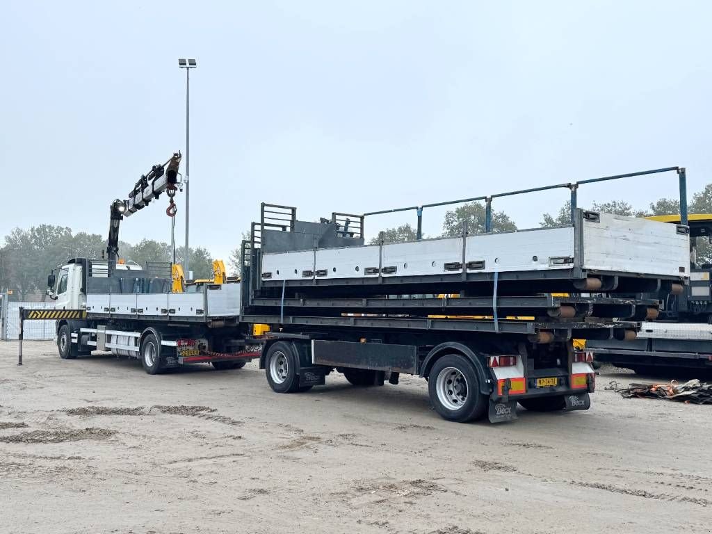 Abrollcontainer des Typs DAF CF400 + 17m Palfinger Crane / kran + Trailer, Gebrauchtmaschine in Veldhoven (Bild 3)