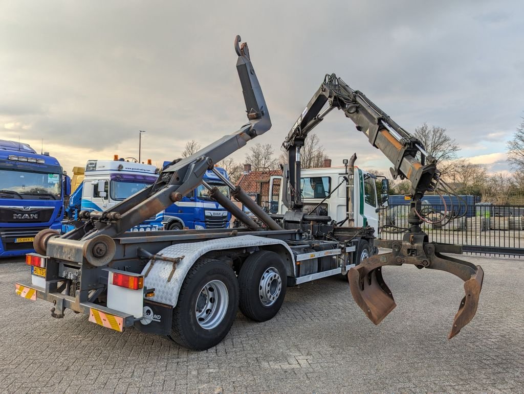 Abrollcontainer Türe ait DAF CF75.250 6x2/4 Daycab Euro3 - Hooklift + Crane Hiab 102-S-2 - So, Gebrauchtmaschine içinde Oud Gastel (resim 3)