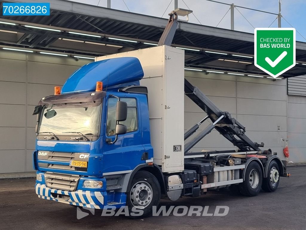 Abrollcontainer van het type DAF CF75.250 6X2 NL-Truck VDL S-21-6200 Lenkachse EEV, Gebrauchtmaschine in Veghel (Foto 1)