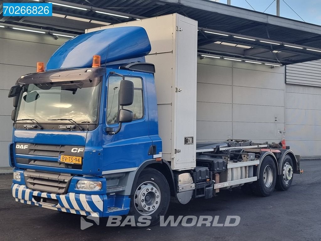 Abrollcontainer van het type DAF CF75.250 6X2 NL-Truck VDL S-21-6200 Lenkachse EEV, Gebrauchtmaschine in Veghel (Foto 10)