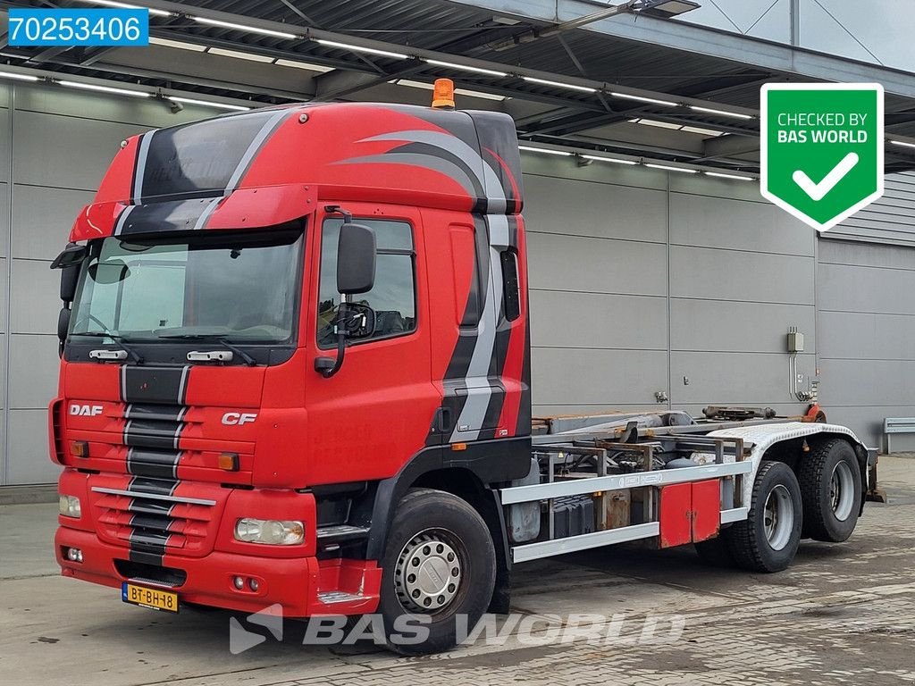 Abrollcontainer du type DAF CF85.360 6X2 NL-Truck VDL hooklift Liftasche Automatic Euro 5, Gebrauchtmaschine en Veghel (Photo 1)