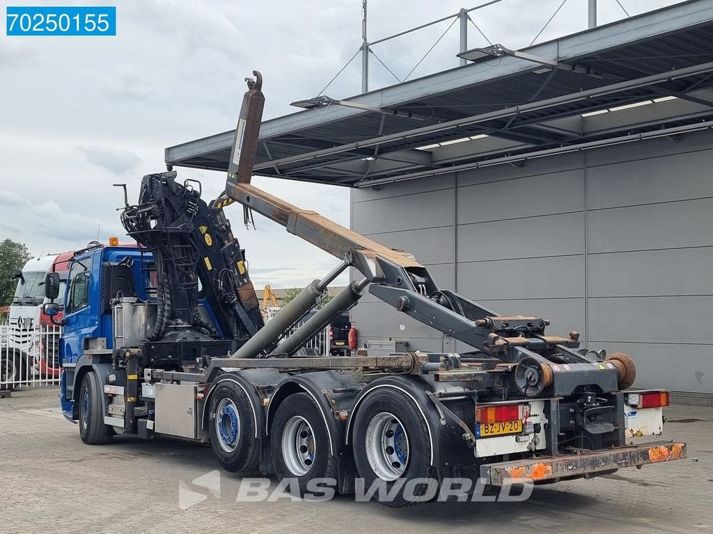 Abrollcontainer typu DAF CF85.410 8X2 25T VDL Palfinger Epsilon Q150Z Kran Lift+Lenkachse, Gebrauchtmaschine w Veghel (Zdjęcie 8)