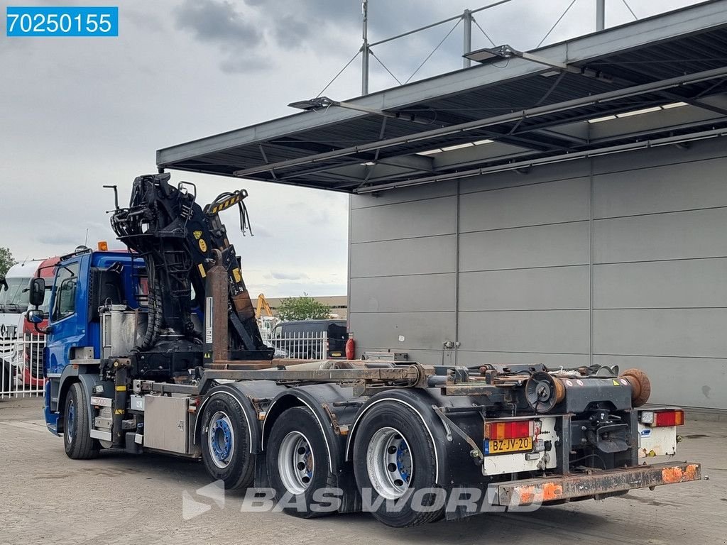 Abrollcontainer typu DAF CF85.410 8X2 25T VDL Palfinger Epsilon Q150Z Kran Lift+Lenkachse, Gebrauchtmaschine w Veghel (Zdjęcie 10)