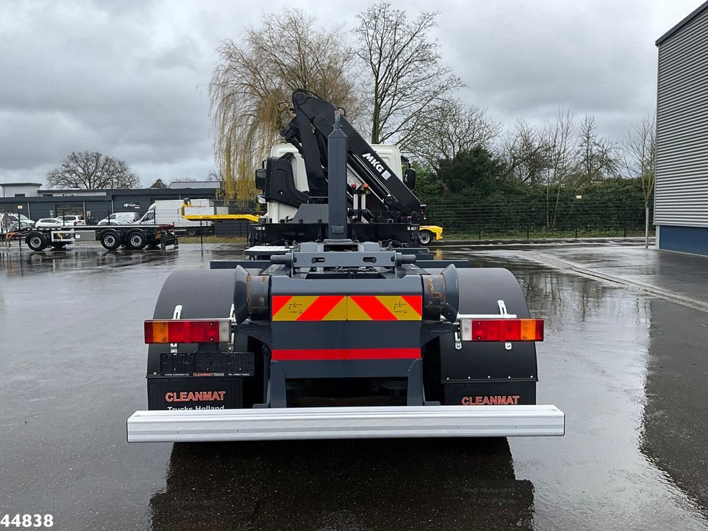 Abrollcontainer des Typs DAF FA 75 CF 250 MKG 14 Tonmeter laadkraan, Gebrauchtmaschine in ANDELST (Bild 4)