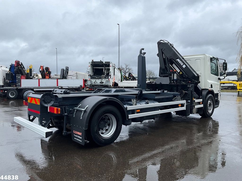 Abrollcontainer des Typs DAF FA 75 CF 250 MKG 14 Tonmeter laadkraan, Gebrauchtmaschine in ANDELST (Bild 5)