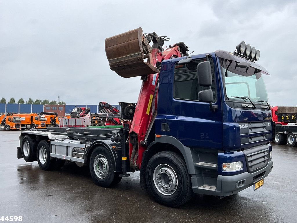 Abrollcontainer of the type DAF FAC 85 CF 510 8x2 Penz 23 Tonmeter Z-kraan, Gebrauchtmaschine in ANDELST (Picture 3)