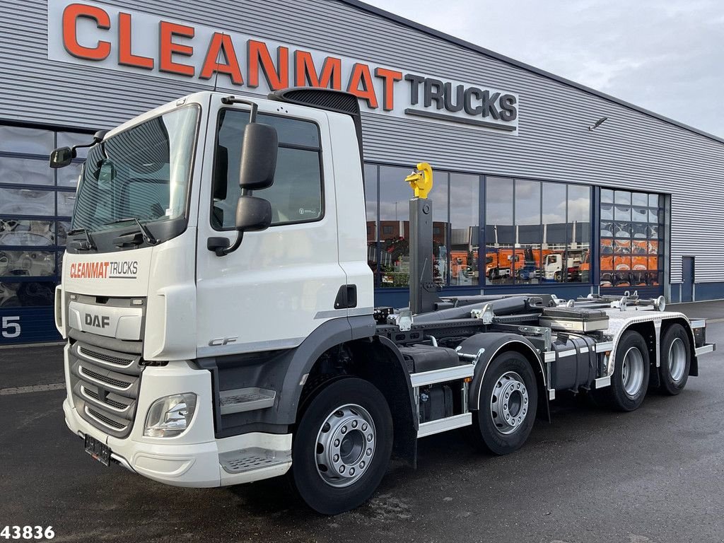 Abrollcontainer du type DAF FAC CF 370 8x2 NIEUWE Hyvalift 26 Ton haakarmsysteem!! Just 177., Gebrauchtmaschine en ANDELST (Photo 2)