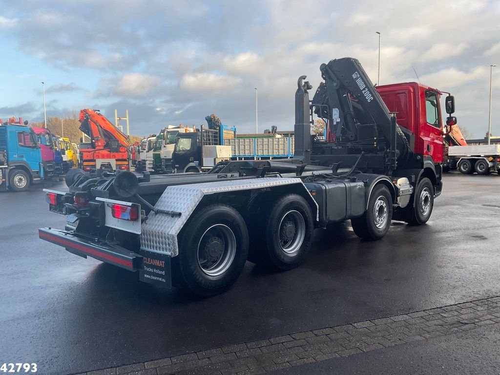 Abrollcontainer du type DAF FAD 85 CF 460 8x4 Full steel Euro 5 Hiab 20 Tonmeter laadkraan, Gebrauchtmaschine en ANDELST (Photo 5)