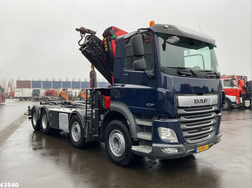 Abrollcontainer van het type DAF FAD CF 530 8x4 Euro 6 Palfinger 33 Tonmeter laadkraan, Gebrauchtmaschine in ANDELST (Foto 3)