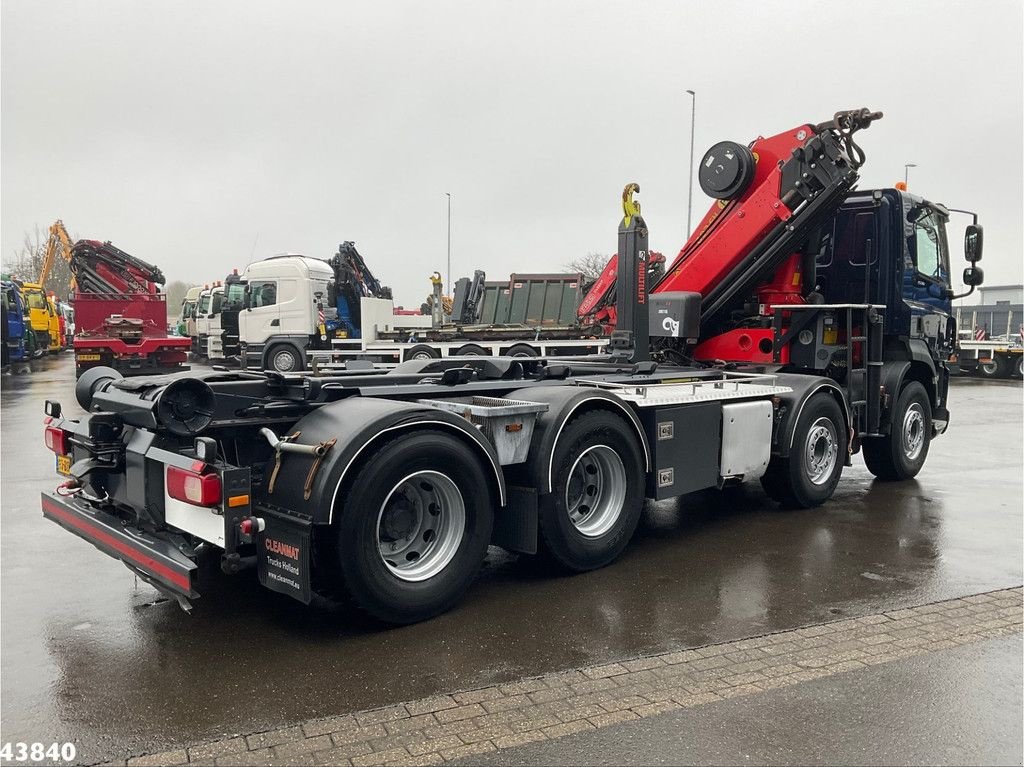 Abrollcontainer van het type DAF FAD CF 530 8x4 Euro 6 Palfinger 33 Tonmeter laadkraan, Gebrauchtmaschine in ANDELST (Foto 5)