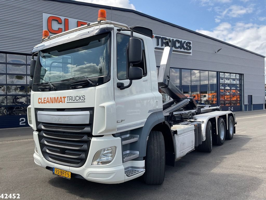 Abrollcontainer of the type DAF FAK CF 460 Tridem 8x2 Euro 6 VDL 30 Ton haakarmsysteem, Gebrauchtmaschine in ANDELST (Picture 1)