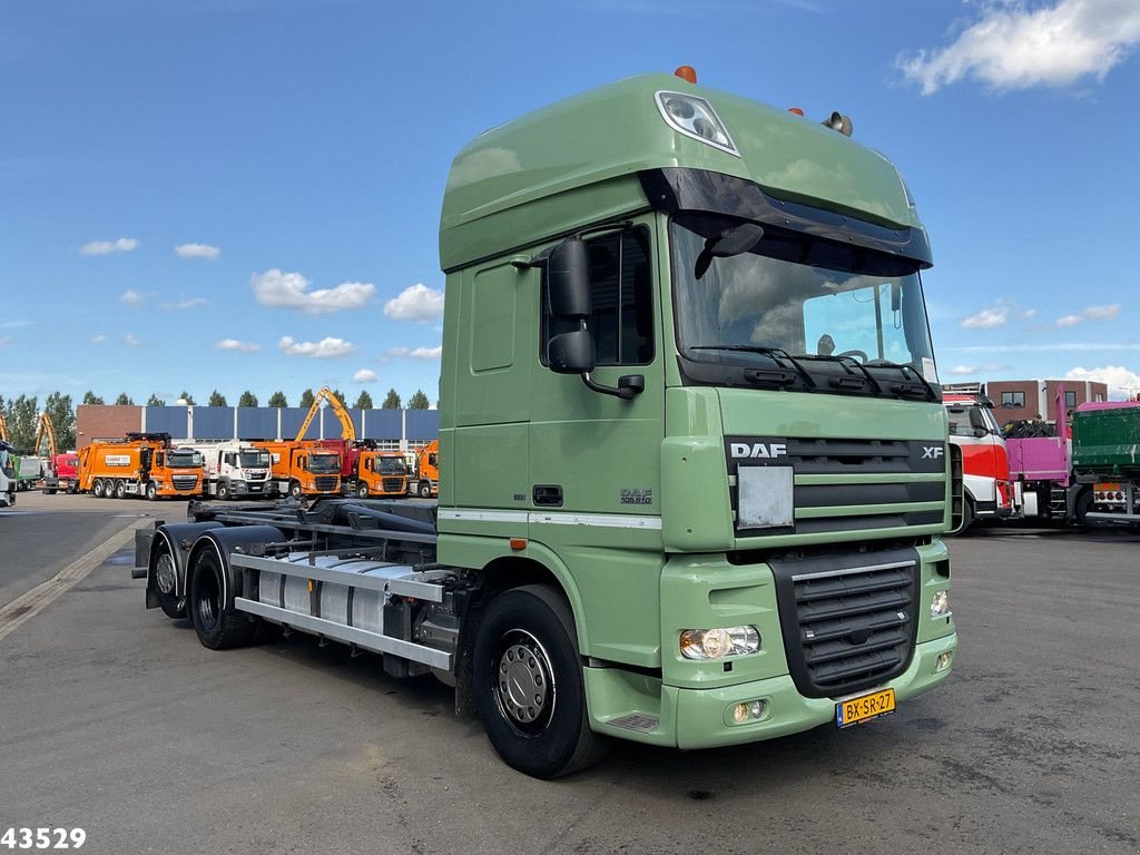 Abrollcontainer du type DAF FAN 105 XF 510 Hiab 21 Ton haakarmsysteem, Gebrauchtmaschine en ANDELST (Photo 3)