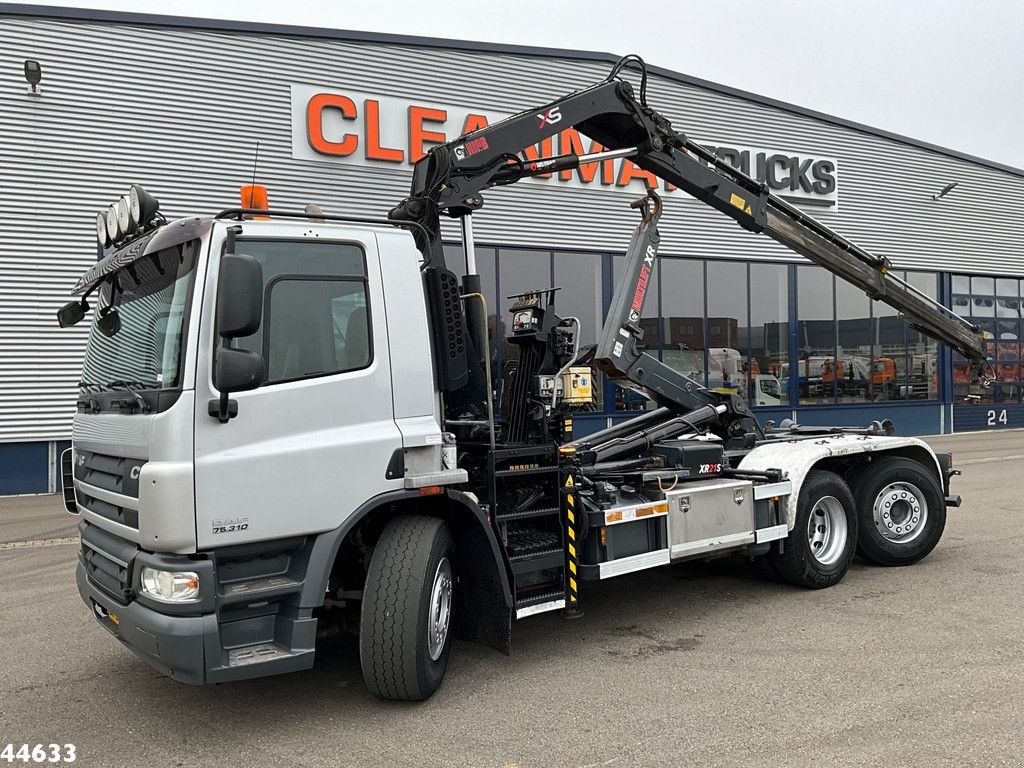 Abrollcontainer of the type DAF FAN 75 CF 310 Euro 5 Hiab 11 Tonmeter laadkraan Just 200.596 km!, Gebrauchtmaschine in ANDELST (Picture 1)