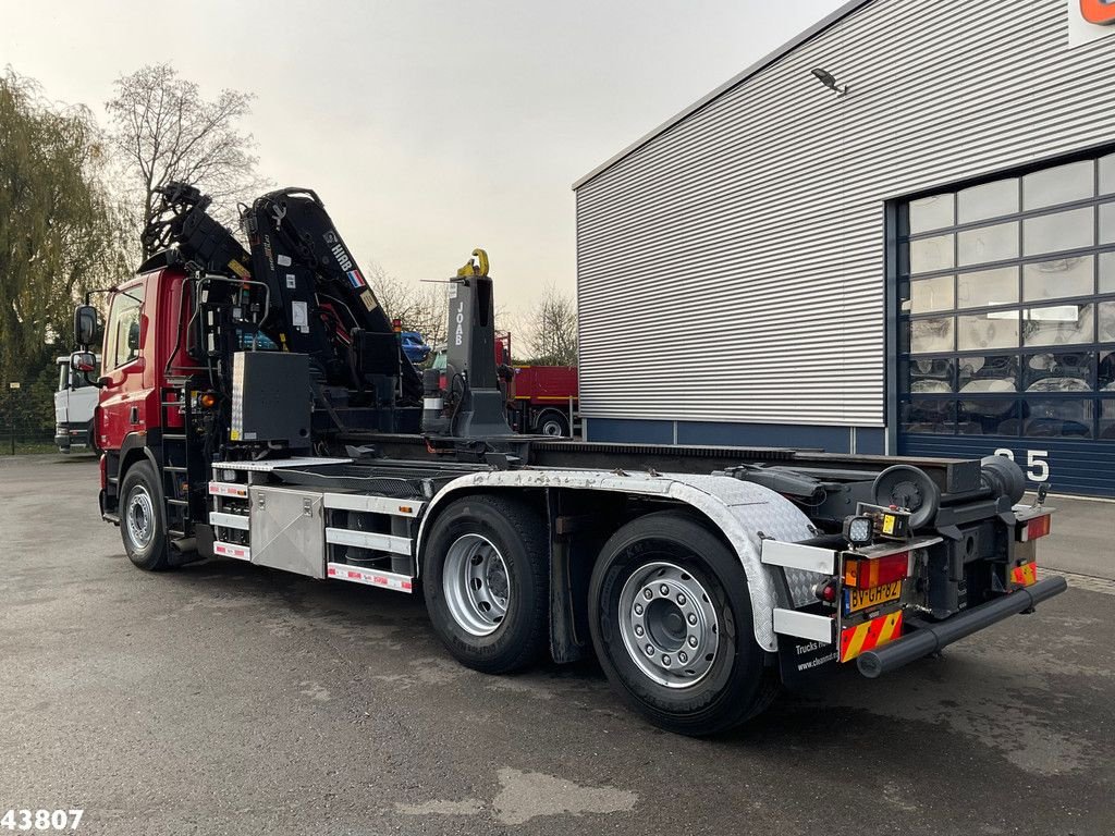 Abrollcontainer of the type DAF FAN 85 CF 410 Hiab 16 Tonmeter laadkraan, Gebrauchtmaschine in ANDELST (Picture 4)