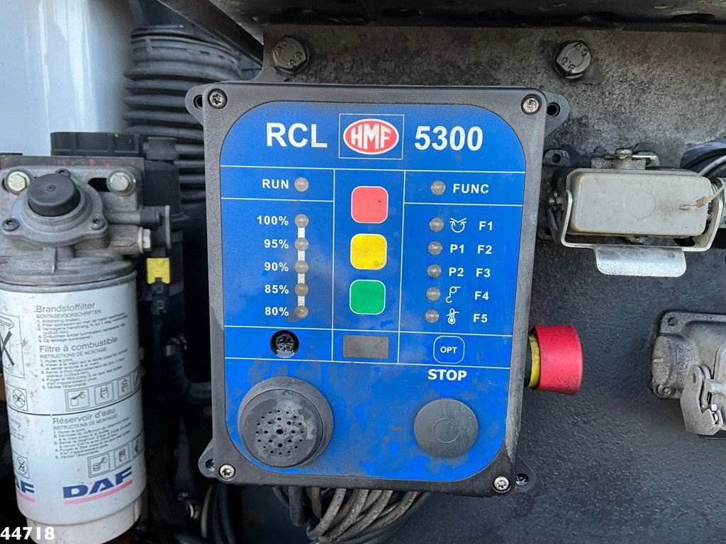 Abrollcontainer Türe ait DAF FAN 85 CF 410 HMF 20 Tonmeter laadkraan Just 125.638 km!, Gebrauchtmaschine içinde ANDELST (resim 9)