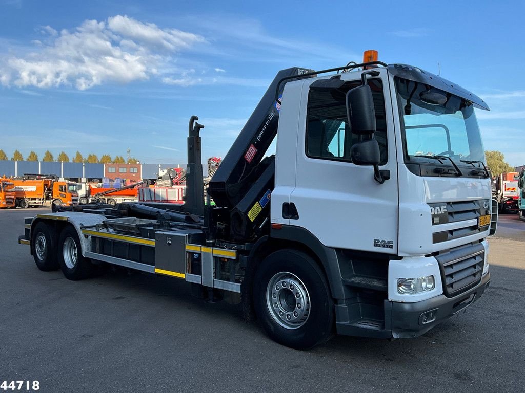 Abrollcontainer van het type DAF FAN 85 CF 410 HMF 20 Tonmeter laadkraan Just 125.638 km!, Gebrauchtmaschine in ANDELST (Foto 3)