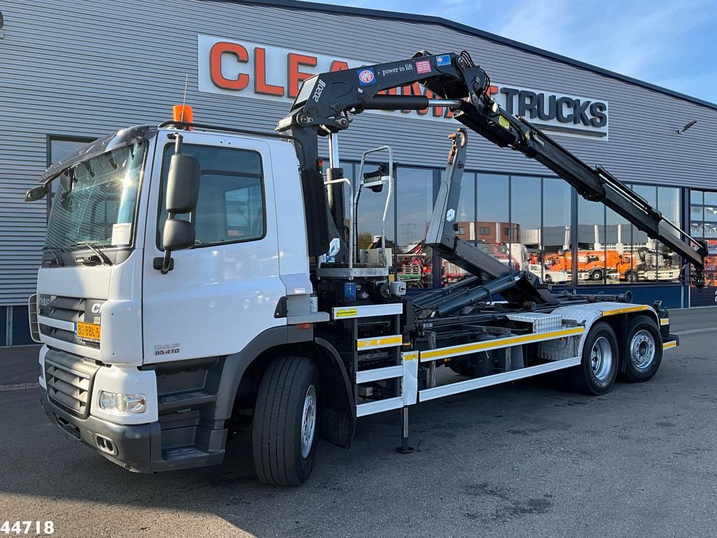 Abrollcontainer of the type DAF FAN 85 CF 410 HMF 20 Tonmeter laadkraan Just 125.638 km!, Gebrauchtmaschine in ANDELST (Picture 1)