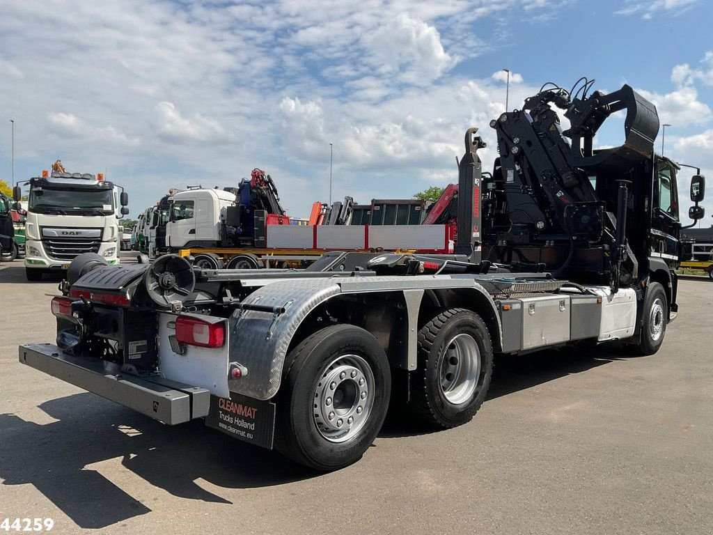 Abrollcontainer van het type DAF FAN CF 400 Hiab 19 Tonmeter Z-kraan, Gebrauchtmaschine in ANDELST (Foto 5)