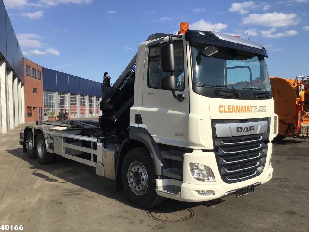 Abrollcontainer of the type DAF FAN CF 430 HMF 23 ton/meter laadkraan + Welvaarts Weighing syste, Gebrauchtmaschine in ANDELST (Picture 5)