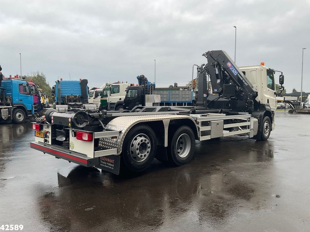 Abrollcontainer du type DAF FAN CF 430 HMF 23 Tonmeter laadkraan, Gebrauchtmaschine en ANDELST (Photo 4)